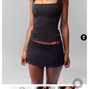 Guizio micro mini stretch skirt new with tags